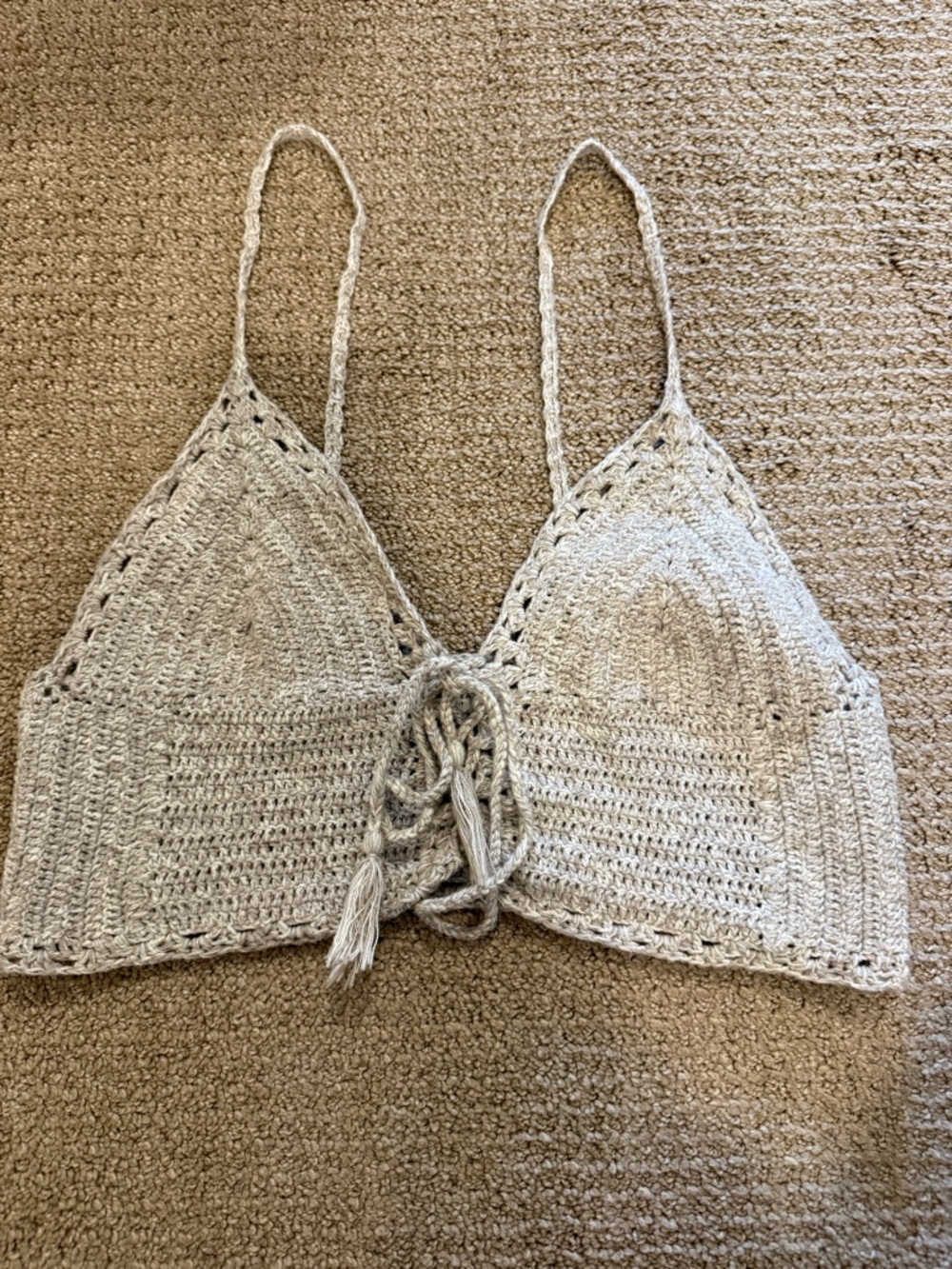 American Eagle Crochet Crop Top